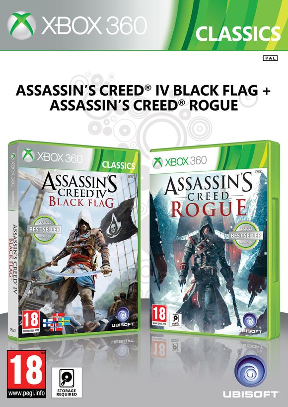 Assassin's Creed IV: Black Flag and Assassin's Creed: Rogue Double Pack image 1