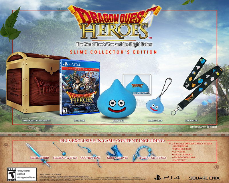 Dragon Quest Heroes: The World Tree's Woe and the Blight Below (Slime Collector's Edition) image 1