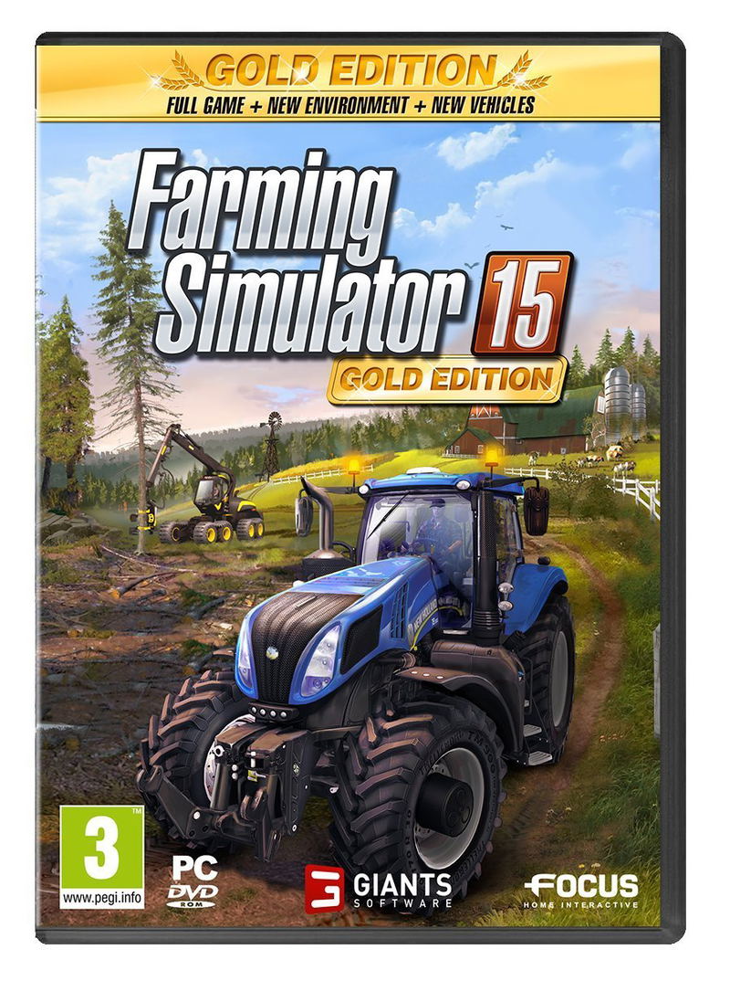 Farming Simulator 15 Gold Edition (DVD-ROM) image 1