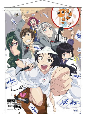 Shimoneta - A Boring World Where the Concept of Dirty Jokes Doesn’t Exist B2 Wall Scroll: B_