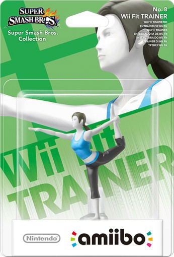 amiibo Super Smash Bros. Series Figure (Wii Fit Trainer) image 1