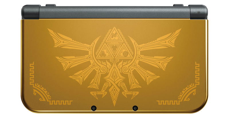 New Nintendo 3DS XL Hyrule Gold Edition image 2