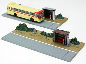 Visual Scene Accessory: 008-4 Bus Stop B4 (Country Type)_