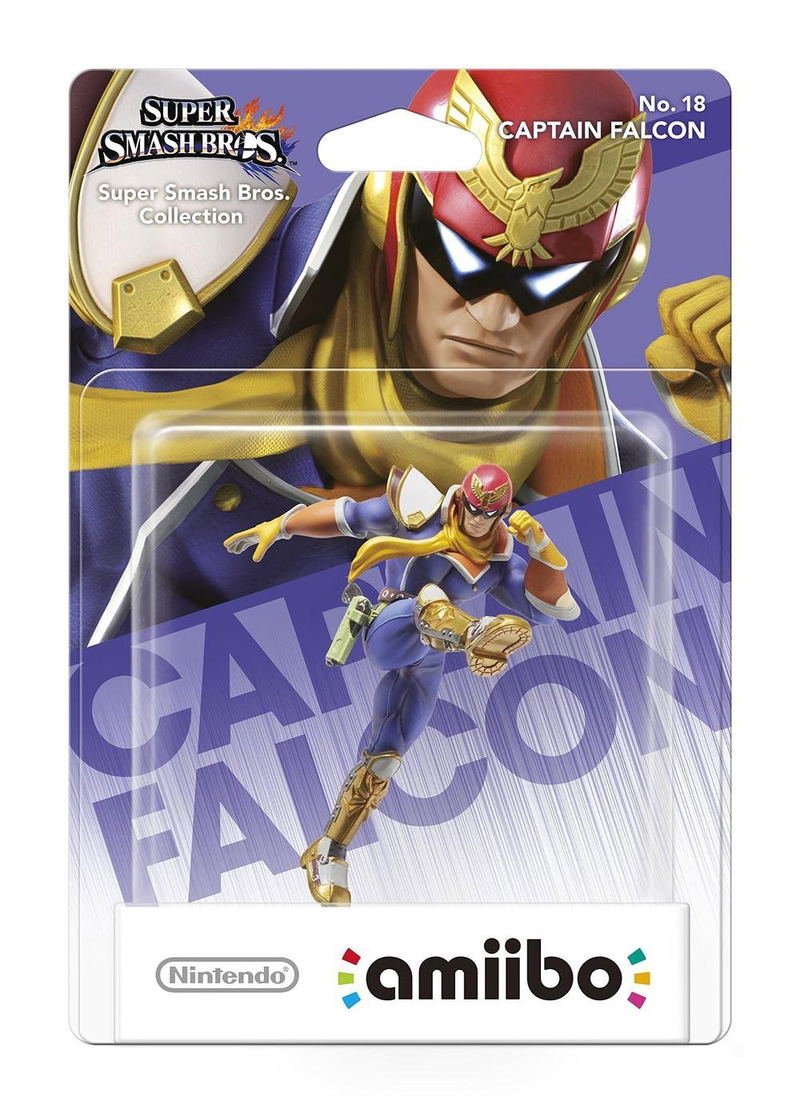 amiibo Super Smash Bros. Series Figure (Captain Falcon) image 1