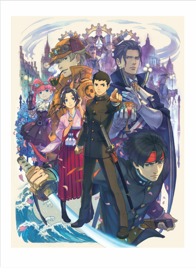 Dai Gyakuten Saiban: Naruhodo Ryuunosuke no Bouken - Official Art Book image 3