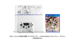 PlayStation 4 System [Jojo no Kimyou na Bouken Eyes of Heaven Limited Edition] (Glacier White)