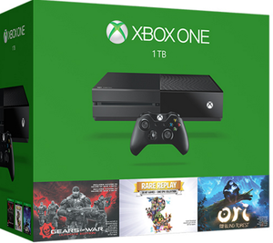 Xbox One 1TB Console System [Holiday Bundle Set] (Black)_