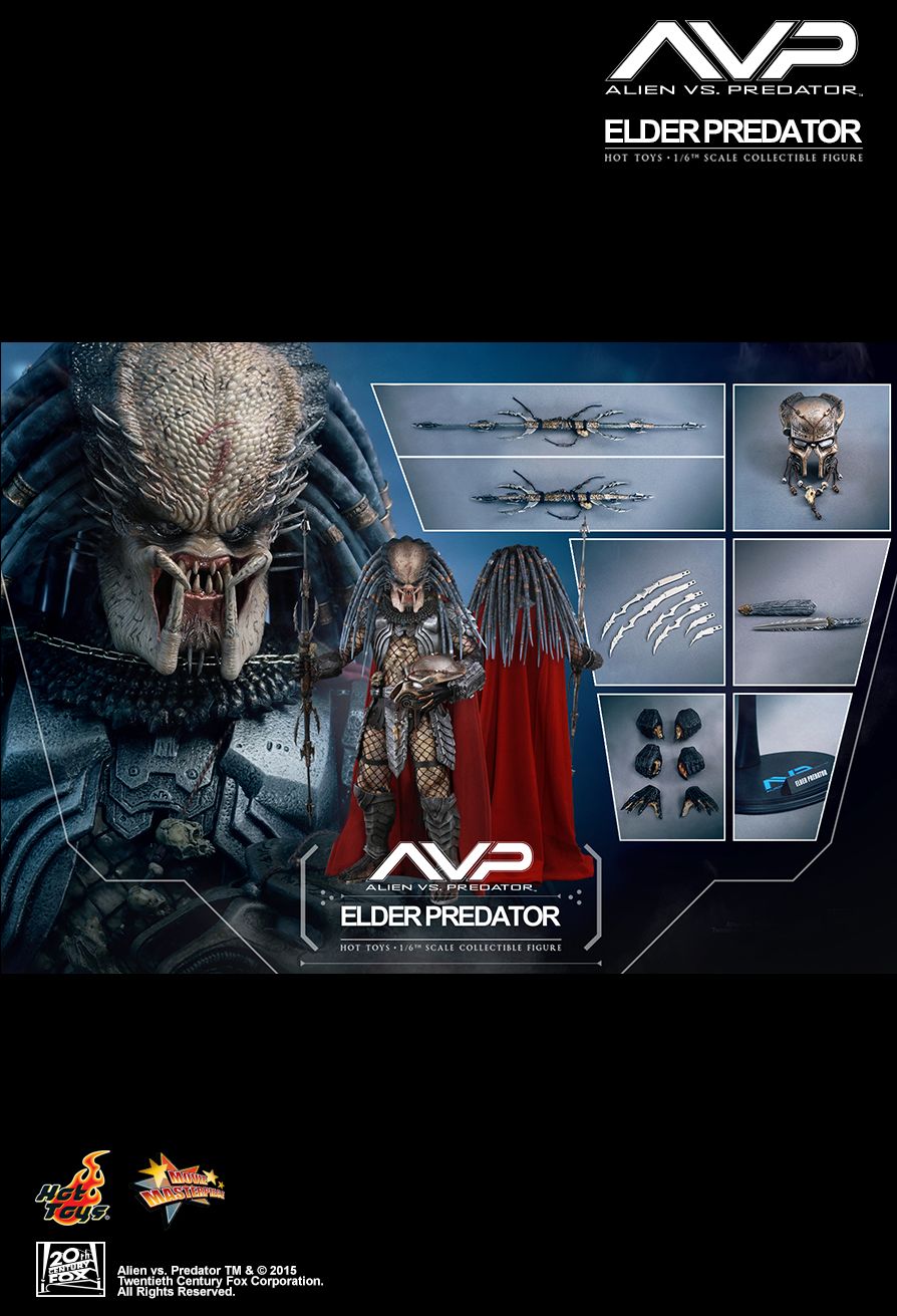 Alien vs. Predator 1/6 Scale Collectible Figure: Elder Predator