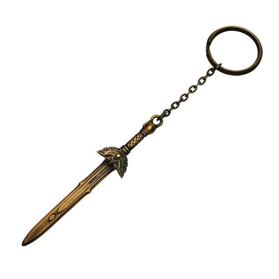 Dragon Quest Metallic Keychain: Loto Sword (Re-run)