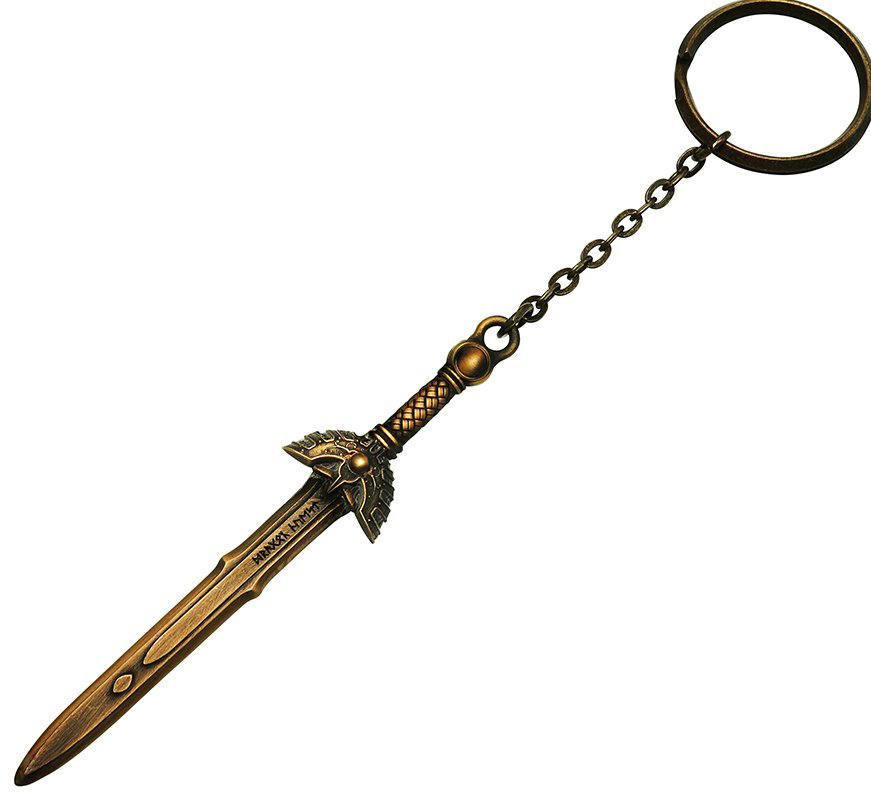 Dragon Quest Metallic Keychain: Loto Sword (Re-run)