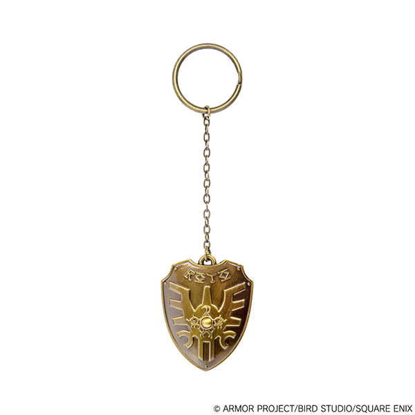 Dragon Quest Metallic Item Key Chain: Loto Shield (Re-run) image 2