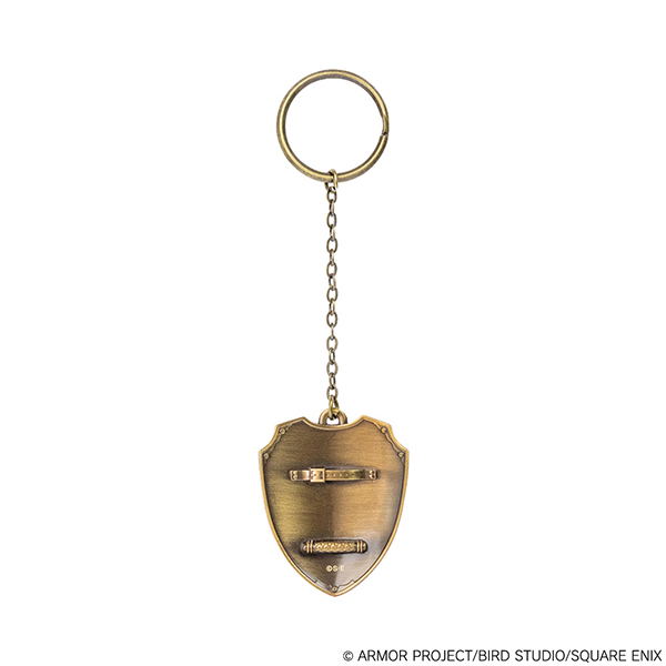 Dragon Quest Metallic Item Key Chain: Loto Shield (Re-run) image 4