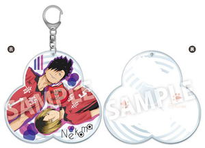 Haikyu!! Second Season Acrylic Big Keychain: Kuroo & Kozume_