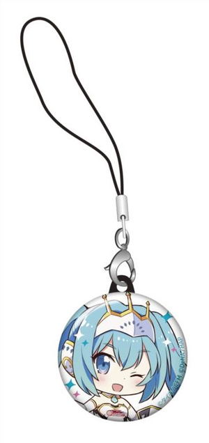 Hatsune Miku GT Project Racing Miku x Hacka Doll Can Strap: Hatsune Miku Racing Ver. 2015_