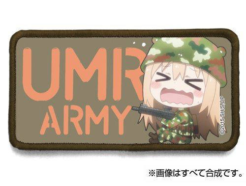 Himouto! Umaru-chan UMR Army Removable Full Color Patch (Re-run) Cospa