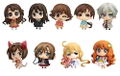 Minicchu Idolm@ster Cinderella Girls Non Scale Trading Figure: Cinderella Project Ver. 01 (Set of 9 pieces) thumbnail 1