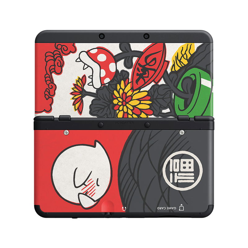 New Nintendo 3DS Cover Plates No.071 (Mario Hanafuda) image 3