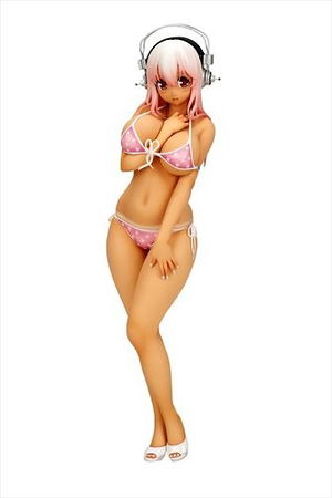 Nitro Super Sonic 1/6 Scale Pre-Painted Figure: Super Sonico Paisura Bikini Sunburn Ver._