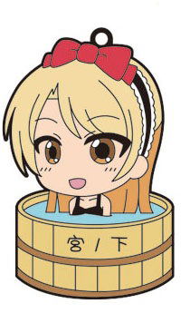 Onsen Yousei Hakone-chan Rubber Strap: BathDefo Miya_