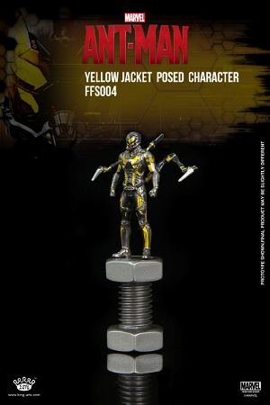 King Arts Format Figure Series: Ant Man Yellow Jacket Posed Character