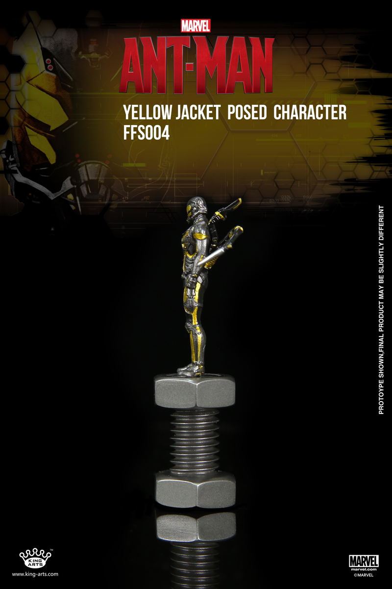 King Arts Format Figure Series: Ant Man Yellow Jacket Posed Character image 3