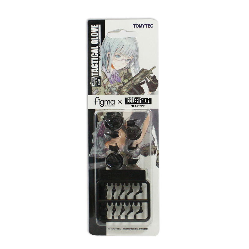 Little Armory 1/12 Scale Runner Kit: LittleArmory-OP3 figma Tactical Gloves (Stealth Black) (Re-run) image 8