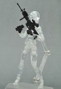 Little Armory 1/12 Scale Runner Kit: LittleArmory-OP3 figma Tactical Gloves (Stealth Black) (Re-run) thumbnail 4