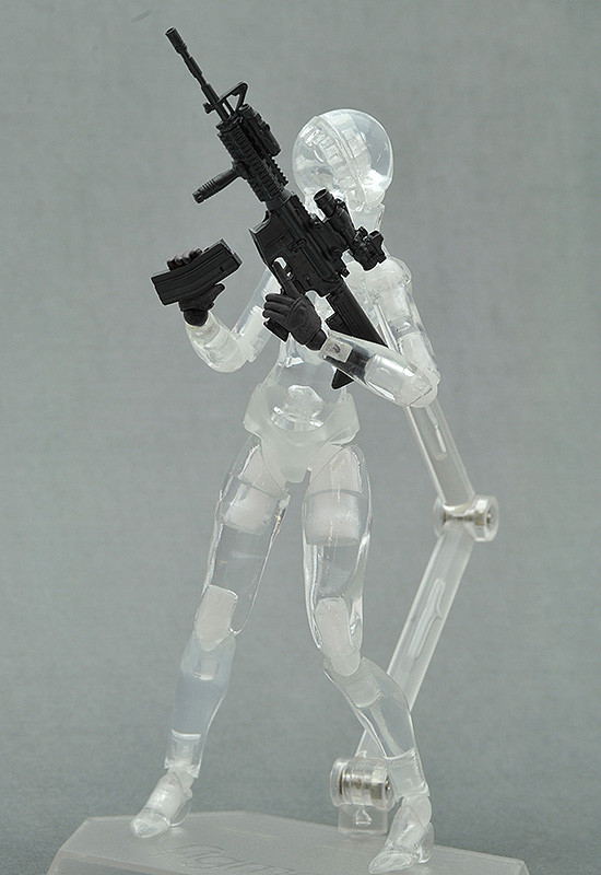 Little Armory 1/12 Scale Runner Kit: LittleArmory-OP3 figma Tactical Gloves (Stealth Black) (Re-run) image 4