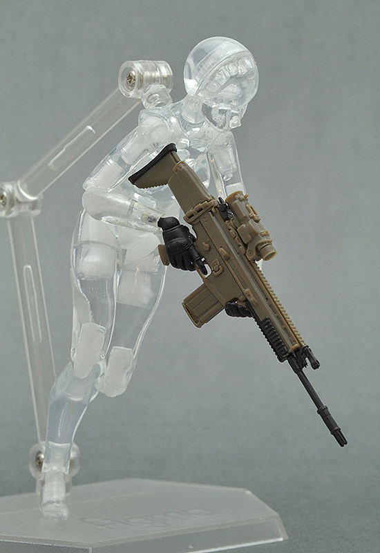 Little Armory 1/12 Scale Runner Kit: LittleArmory-OP3 figma Tactical Gloves (Stealth Black) (Re-run) image 6