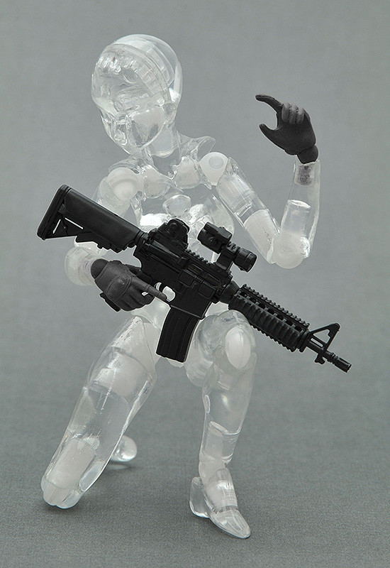 Little Armory 1/12 Scale Runner Kit: LittleArmory-OP3 figma Tactical Gloves (Stealth Black) (Re-run) image 7