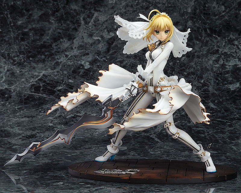 Fate/EXTRA CCC 1/7 Scale Pre-Painted Figure: Saber Bride Good Smile Company Ver. image 2