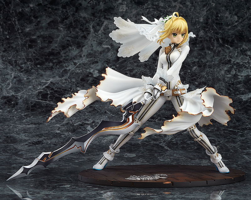 Fate/EXTRA CCC 1/7 Scale Pre-Painted Figure: Saber Bride Good Smile Company Ver. image 3