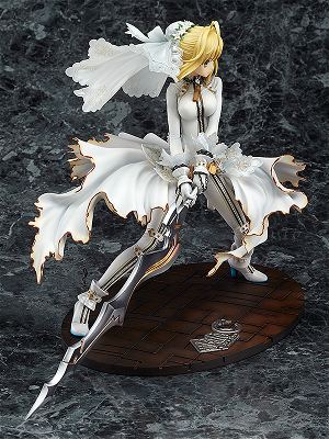 Fate/EXTRA CCC 1/7 Scale Pre-Painted Figure: Saber Bride Good Smile Company Ver.