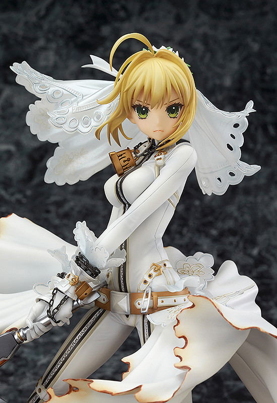 Fate/EXTRA CCC 1/7 Scale Pre-Painted Figure: Saber Bride Good Smile Company Ver. image 7