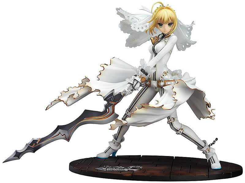 Fate/EXTRA CCC 1/7 Scale Pre-Painted Figure: Saber Bride Good Smile Company Ver. image 1