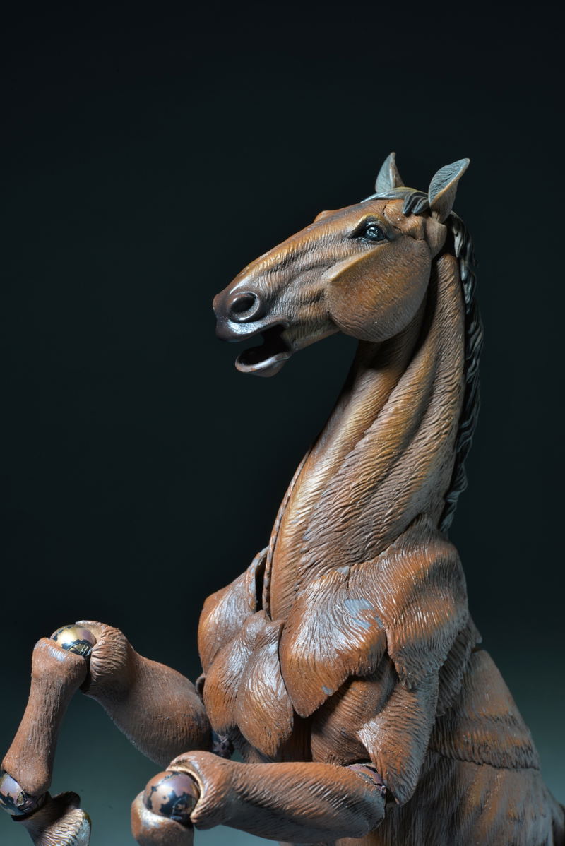 KT Project KT-008 Takeya Freely Figure: Horse Wear Color Scheme image 4