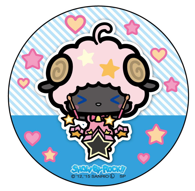 Show by Rock!! Can Badge Simple Design Ver. Moa