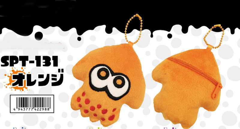 Splatoon Diecut Coin Case Orange image 2