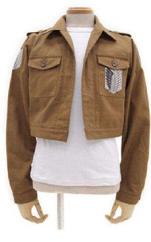 Anime Attack On Titan Cosplay Jacket Recon Corps | Fruugo IT
