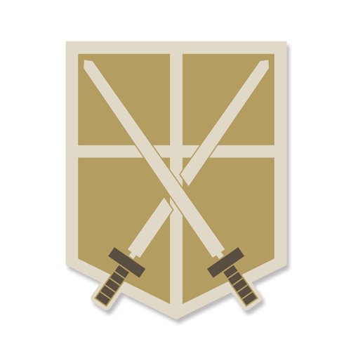 Attack on Titan Removable Patch: Training Corps image 1