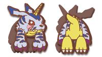 Digimon Adventure Ride Rubber Clip (Set of 8 pieces)