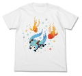 Hatsune Miku Putit Devil Ver. Goldfish T-Shirt White (XL Size) thumbnail 1