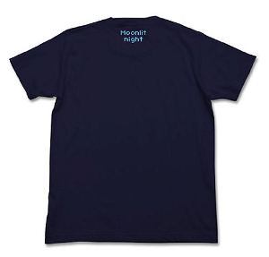 Hatsune Miku Putit Devil Ver. Moonlight T-Shirt Navy (L Size)