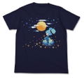 Hatsune Miku Putit Devil Ver. Moonlight T-Shirt Navy (M Size) thumbnail 1