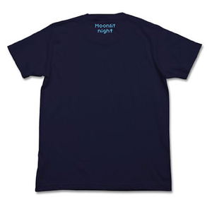 Hatsune Miku Putit Devil Ver. Moonlight T-Shirt Navy (S Size)_