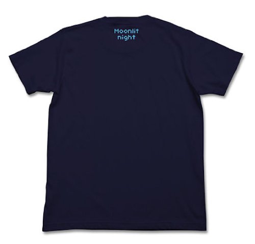 Hatsune Miku Putit Devil Ver. Moonlight T-Shirt Navy (XL Size) image 2