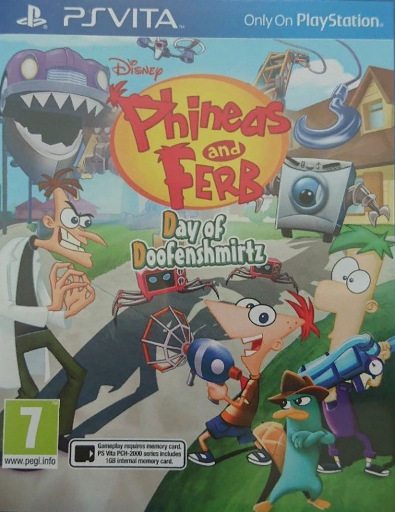 PERRY PHINEAS E FERB - puzzle online