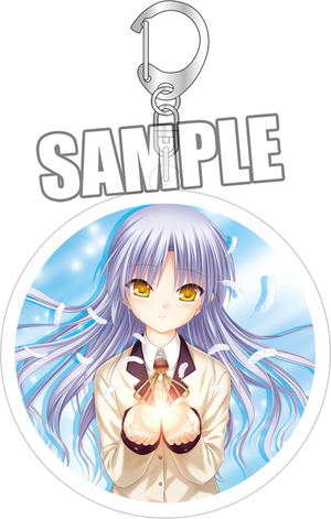 Angel Beats!-1st beat- Acrylic Key Chain: Angel School Uniform Ver._