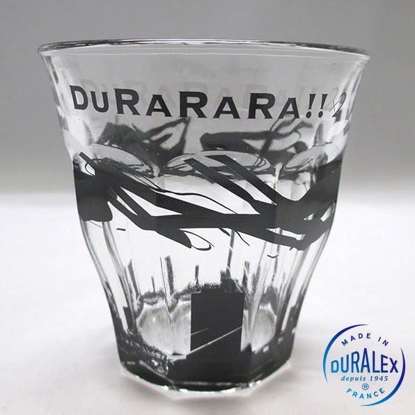 Durarara!!x2 x LHP Duralex Collaboration Glass: Ikebukuro Pattern