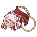 Fate/kaleid liner Prisma Illya 2wei Herz! Tsumamare Keychain: Chloe (Re-run) thumbnail 1